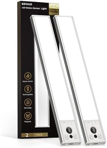 EZVALO Under-Cabinet Motion Lights, Set of 2