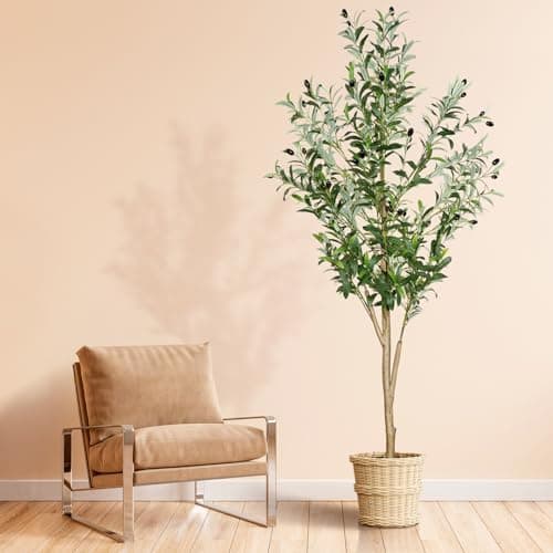 Six-Foot Faux Olive Tree